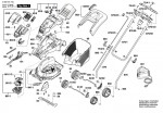 Bosch 3 600 H81 7B0 ROTAK 37 LI Lawnmower Spare Parts